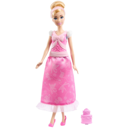 Disney Princess - Принцесса Золушка Кукла 2в1 + аксессуары JCR95