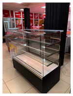 Витрина кондитерская CANARY 1300 гнутое стекло