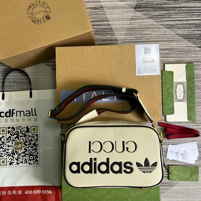Gucci Adidas Shoulder Crossbody Bag 25 cm