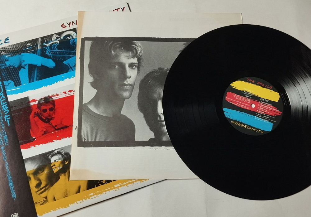 Винтажная виниловая пластинка LP The Police Synchronicity (Japan 1983) (Obi) Every Breath You Take