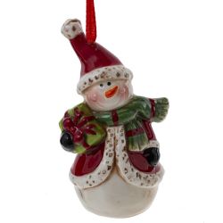 GAEM Изделие декоративное подвесное "Сапог/Мишка/Олень/Снеговик", L6 W3,5 H8 см, 4в.