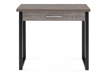 Стол деревянный Woodville Ибби 90(128)х64х77 рошелье, черный матовый