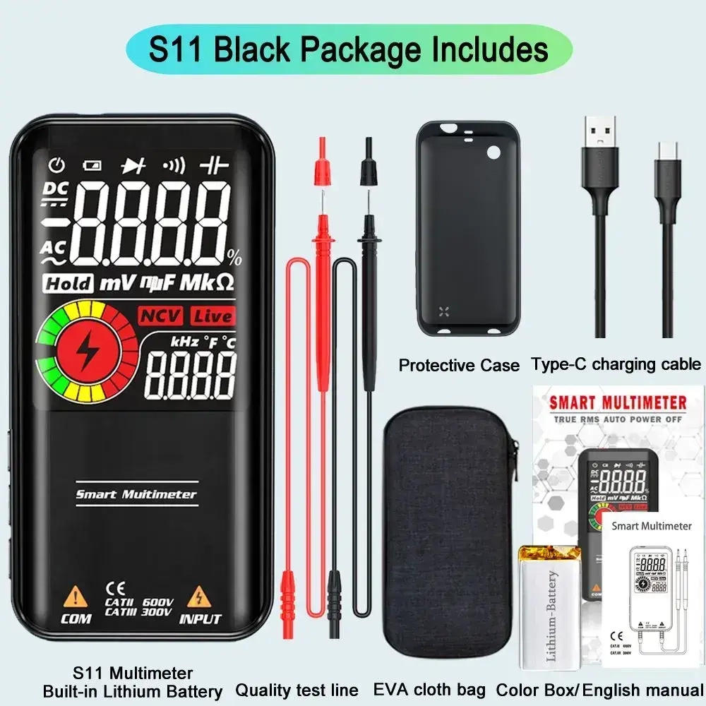 BSIDE S11 9999 Умный цифровой мультиметр