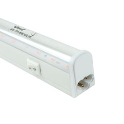 ULI-P43-24W-SPBX IP40 WHITE Светильник для растений светодиодный линейный. 872мм. выкл. на корпусе. Алюминий. Спектр с дальним красным для рассады и досвечивания в период роста. TM Uniel