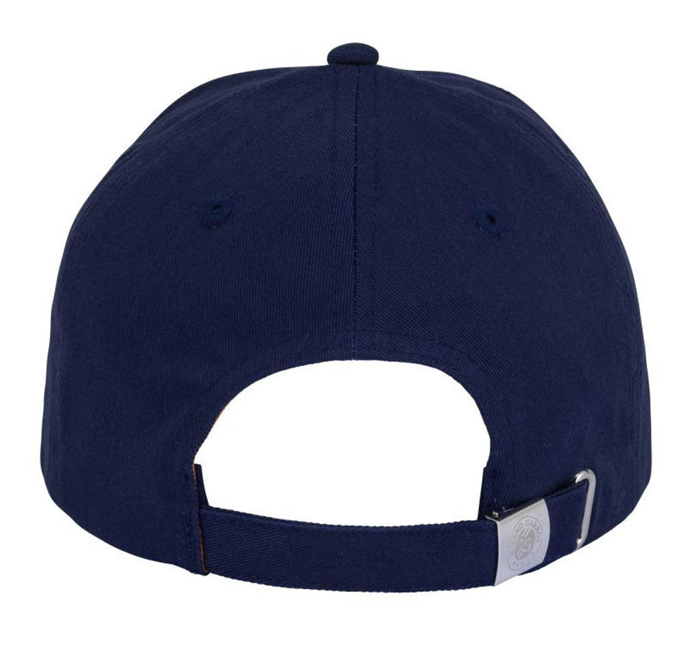 Теннисная кепка Roland Garros 2024 Stripes Cap - navy/clay