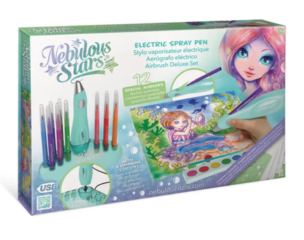 Детский набор для творчества. Рисование аэрозольными красками, серия Carolia Nebulous Stars