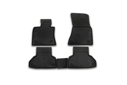Коврики в салон для BMW X6, 2014-, F16, 4 шт. (полиуретан) CARBMW00001