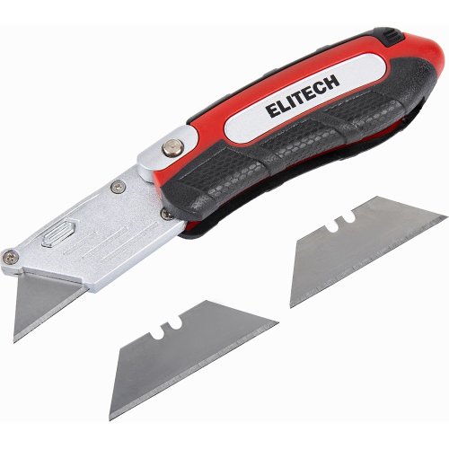 Нож строительный ELITECH складной   410501