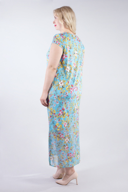 Платье женское 1883ЛП, Букет #172Бука051883ЛП