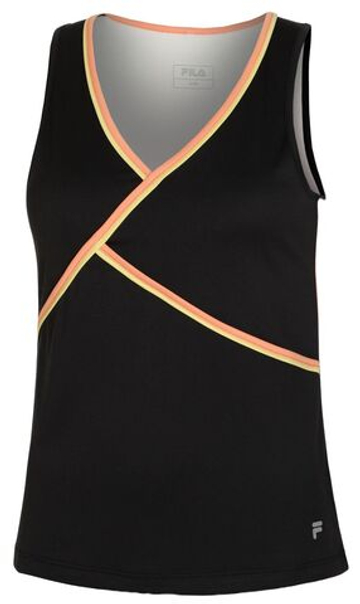 Женский топ теннисный Fila Austarlian Open Khai Tank Top - черный