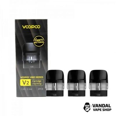 Картридж Voopoo Vinci, Drag Nano 2 Series V2 1.2 Ом - упаковка 3 шт