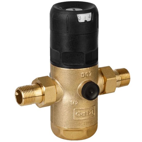 Редуктор давления Goetze DR07-1/2H (SP) до +85°C, 1/2", для горячей воды