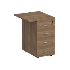 Брифинг-приставка с тумбой 4-ящичной с замком К.307