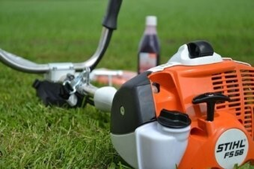 Мотокоса Stihl FS 56, сдвоенный наплечный ремень, косильная головка AUTOCUT 25-2