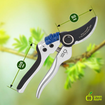 Green Apple GTBS72-004 GREEN APPLE Секатор, литой, плоскостной