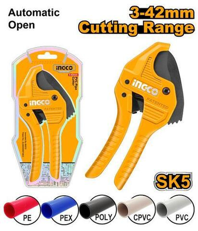 Ножницы для резки ПВХ труб 200мм, INGCO HPCS05428