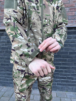 Тактический демисезонный костюм / softshell / мультикам