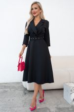 Платье Дана (черный) Р11-1221 Nikol (Акция)