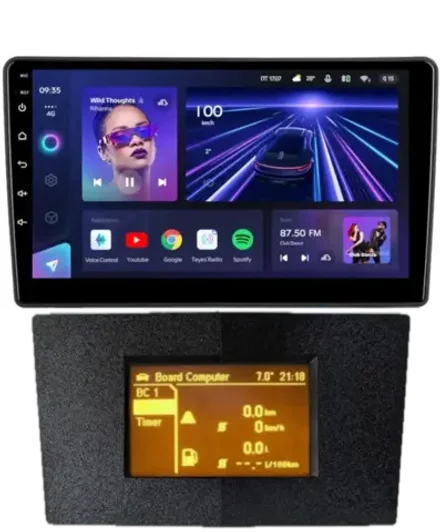 Магнитола для Opel Astra H (перенос БК вниз, черная) - Teyes CC3 Android 10, ТОП процессор, 4/32 Гб, CarPlay, SIM-слот