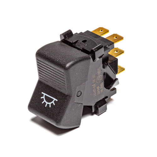 Переключатель клавиша освещения салона, КамАЗ, УРАЛ, ЛАЗ, 12/24 В