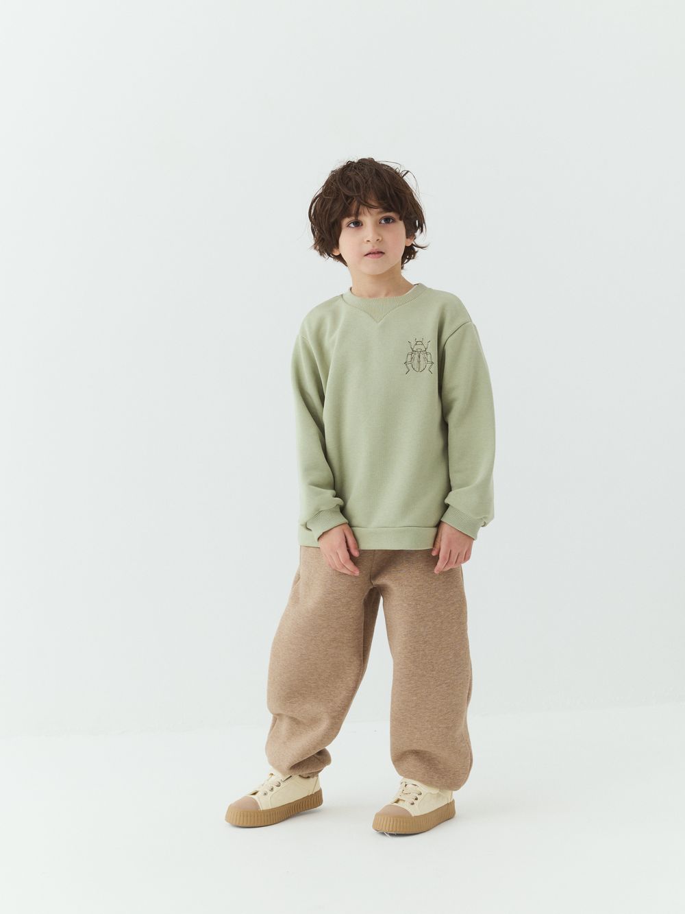 Свитшот "Полынь" утепленный без начеса