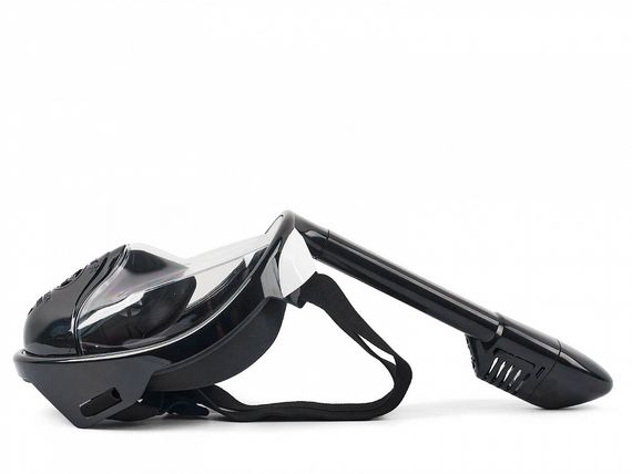 Маска полнолицевая Sargan Планета океан 2.0 черный/черный/белый