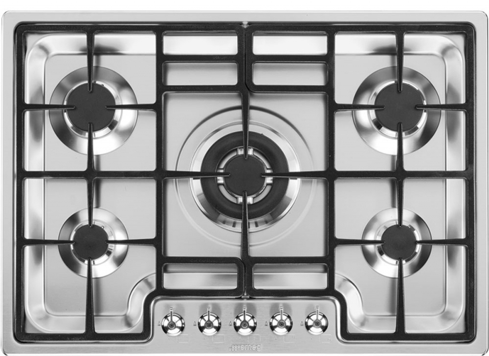 Встраиваемая газовая варочная панель Smeg PGF75-4