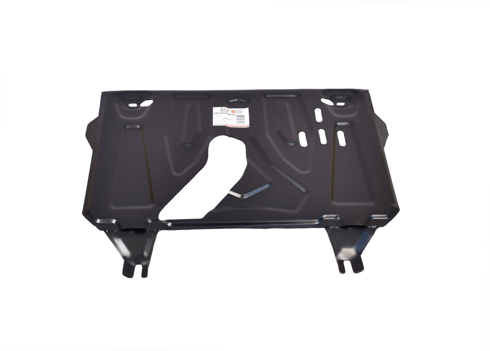 Защита картера и КПП (малая) (сталь 1,5 мм) для Toyota RAV4 IV (XA40) 2012-2019 (V - 2.5), Toyota Sai 2009-2017 (V - 2.4) (установка защиты на пыльник Alfeco.ALF24650st
