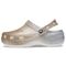 Crocs Classic Platform PU 'Gold Silver Gradient'