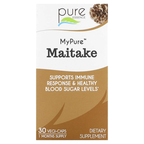 Pure Essence, MyPure, майтаке, 500 мг, 30 растительных капсул