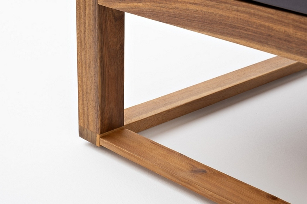 Софа BOOKA угловая из акации