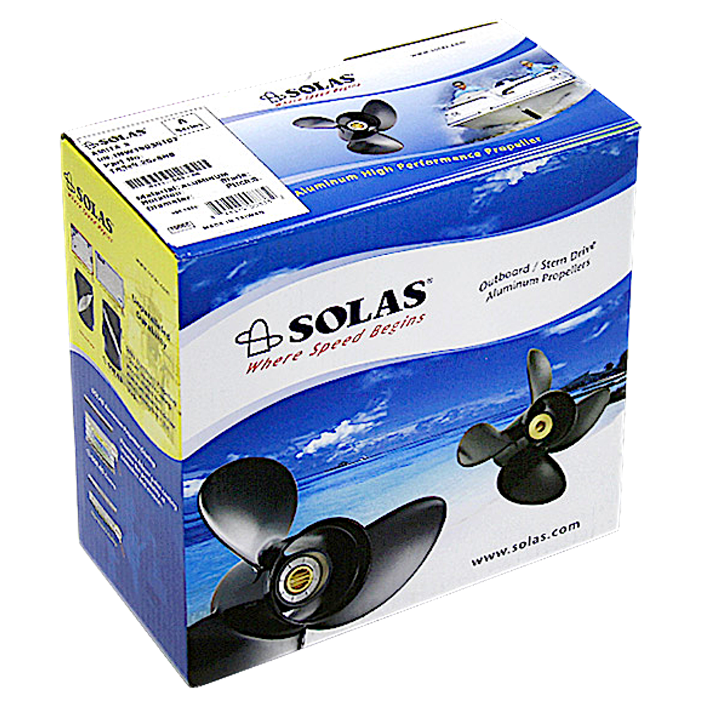 Винт Гребной Y 4 х 09-1/4 х 09 Solas 3113-093-09 ( Т8-T9.9 / F9.9-F20 ) Алюминиевый