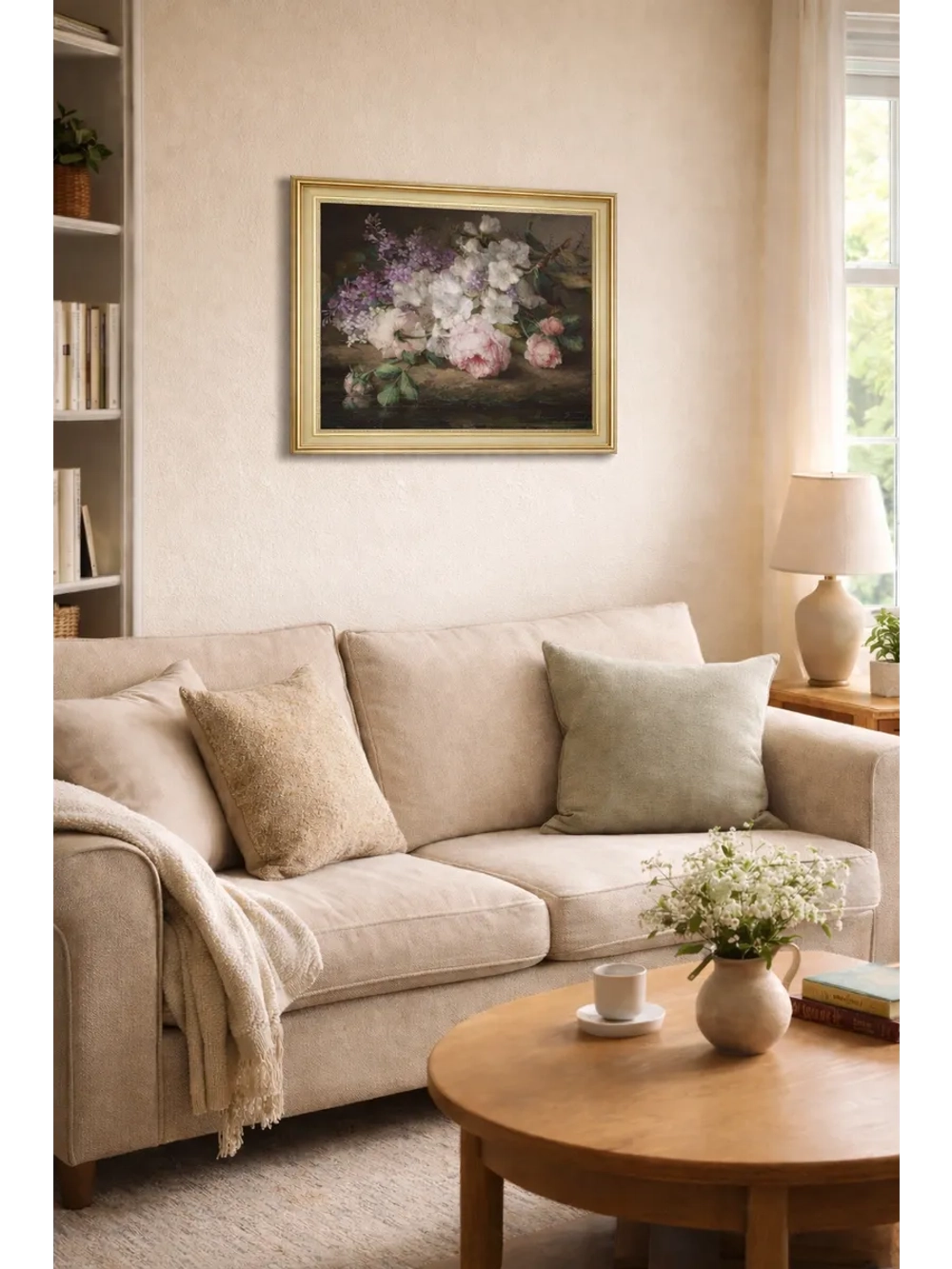 Картина на стену для гостиной в классическом стиле 68*58 см