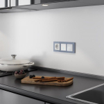 Умный сенсорный выключатель одноклавишный (белый)