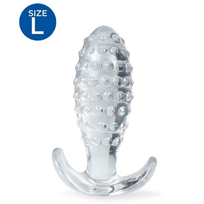 Анальная втулка для ношения Sex Expert прозрачный 10 см