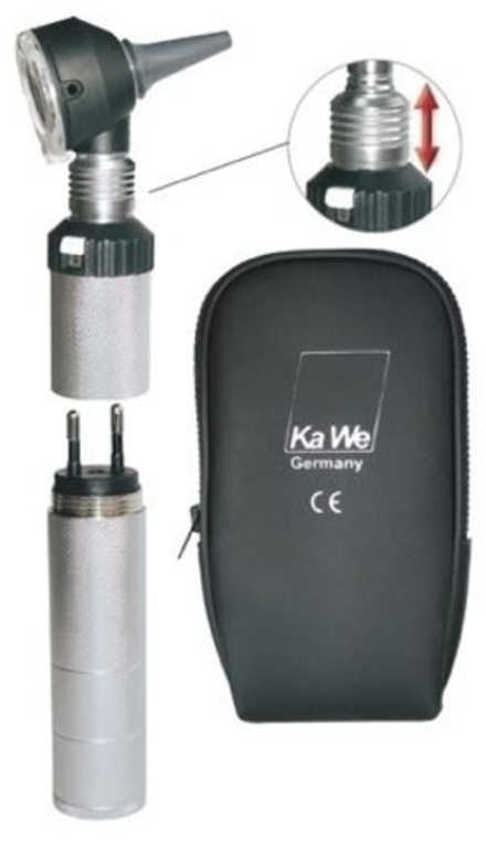 01.12430.811 (26550) Отоскоп КОМБИЛАЙТ ФО 30 ксеноновая лампа 3,5В+аккумулятор 3,5В