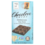Chocolove, Гавайская морская соль в крепком темном шоколаде, 90 г (3,2 унции)