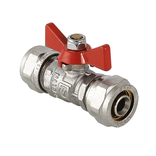 Кран шар. для м/п трубы 16 х 16 ц/ц VALTEC VT.343.N.1616