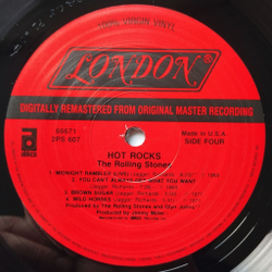 Винтажная виниловая пластинка LP The Rolling Stones Hot Rocks 1964-1971 (USA 1986) Get Off Of My Cloud