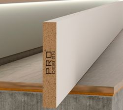 Вставка в плинтус Pro Design грунт под покраску, 2700x120 мм