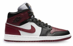 Кроссовки Jordan Air Jordan 1 Mid "Maroon" (Женская размерная сетка)