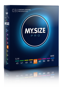 Презервативы MY.SIZE PRO размер 57 - 3шт