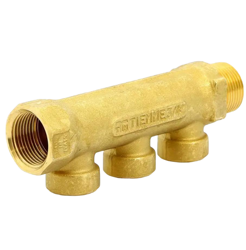 Коллектор TIEMME 3/4x1/2 в.р.на 3 вых