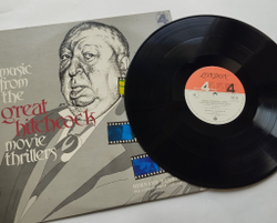 Винтажная виниловая пластинка LP Альфред Хичкок Music From The Great Hitchcock Movie Thrillers (Japan 1976) (No Obi) Psycho