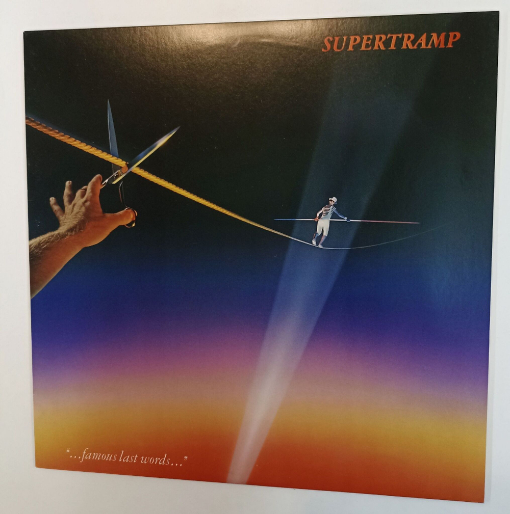 Винтажная виниловая пластинка LP Supertramp Famous Last Words (Japan 1982) (No Obi)