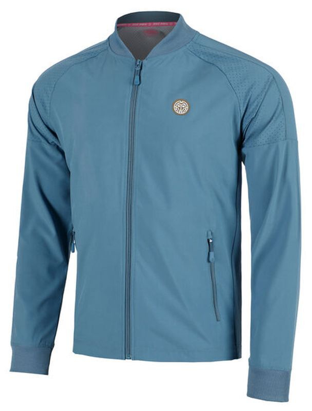 Мужская теннисная кофта Bidi Badu Spectrum Printed - небесный