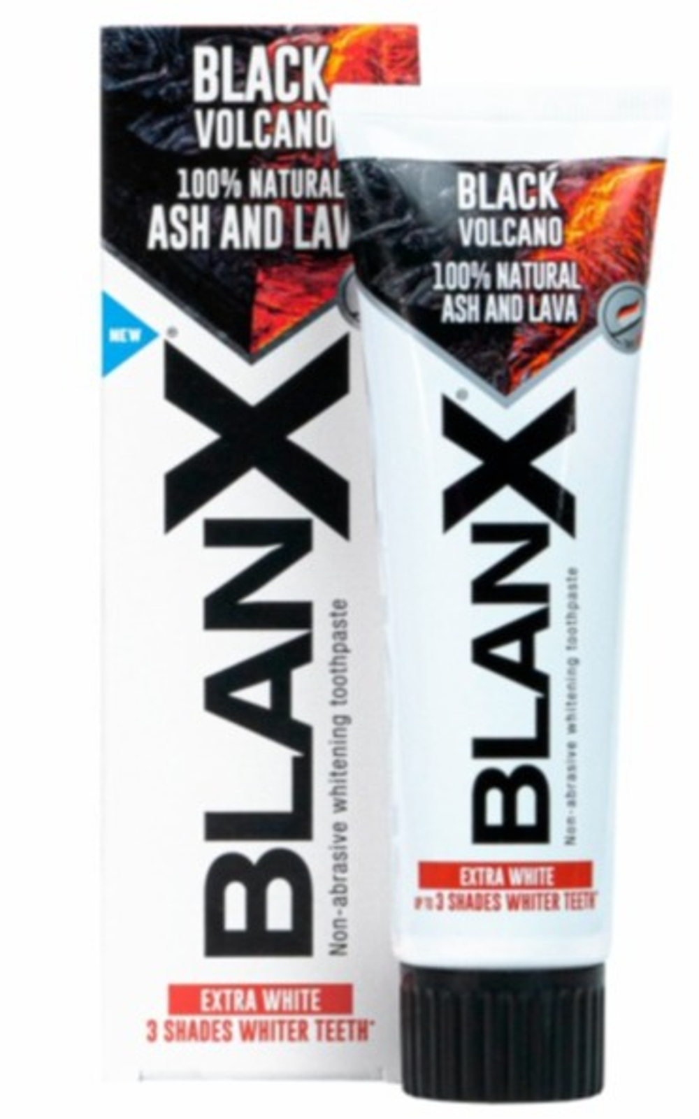 Blanx Black Volcano Пепел и лава/Интенсивное очищение и отбеливание