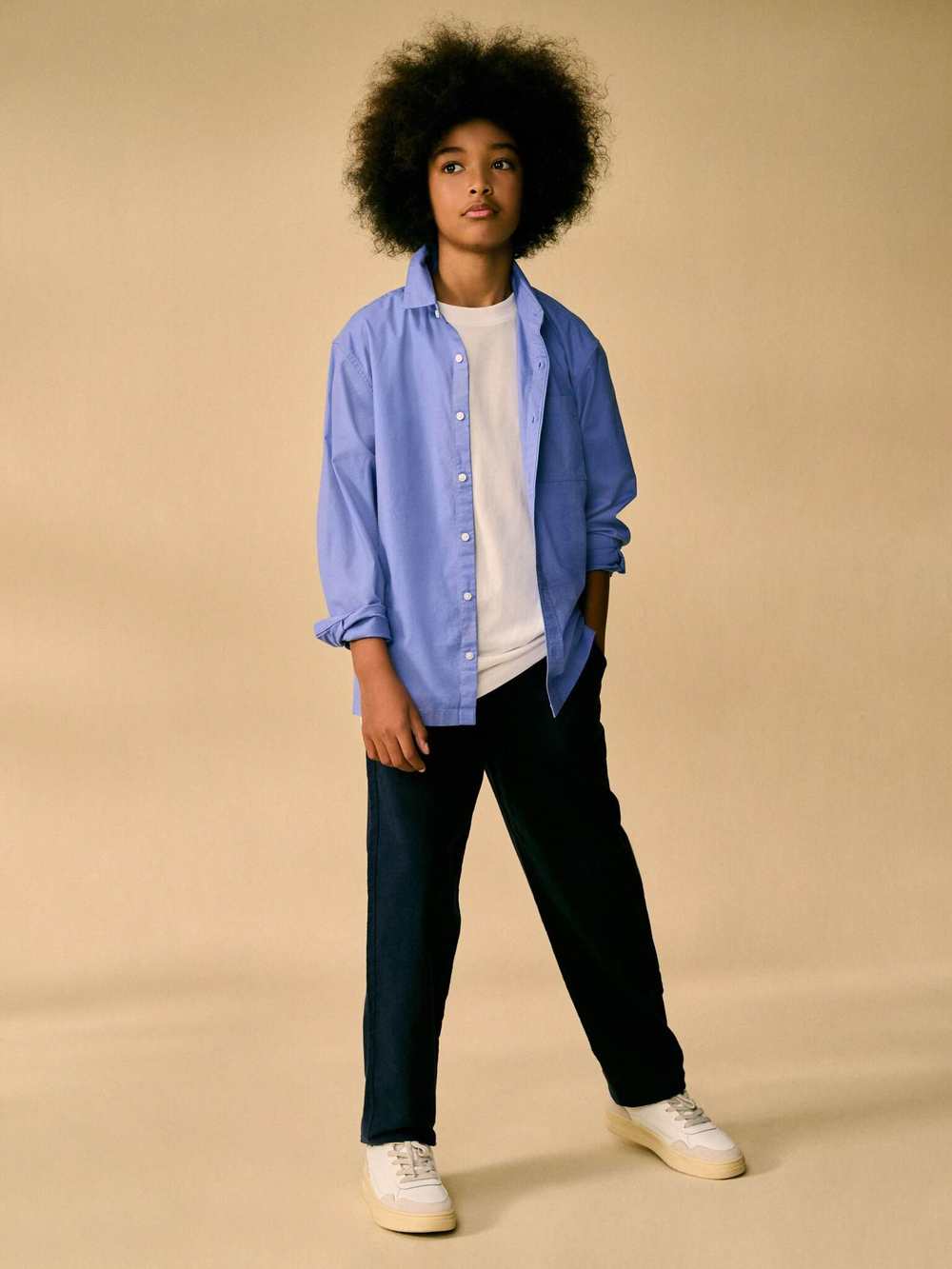 Рубашка для мальчика Next E31-734, Ярко-синий