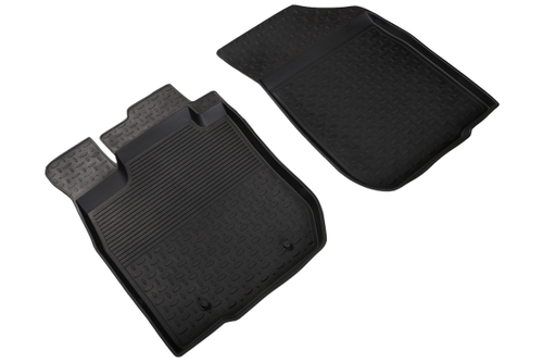 Резиновые коврики с высоким бортом для Lada Largus (пер. ряд) 2012-н.в., Seintex.98812