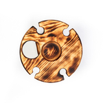 Винный столик из древесины кедра на ножках. VN7